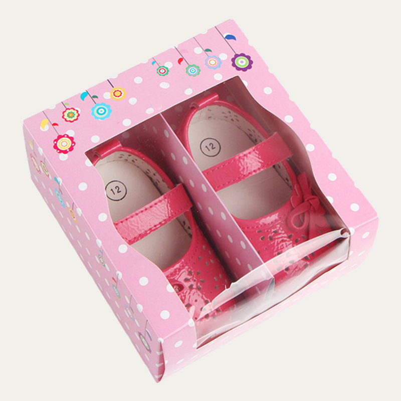 Factory Custom LOGO Children Shoe Box Mini Shoe Box Packaging Baby Shoe Box