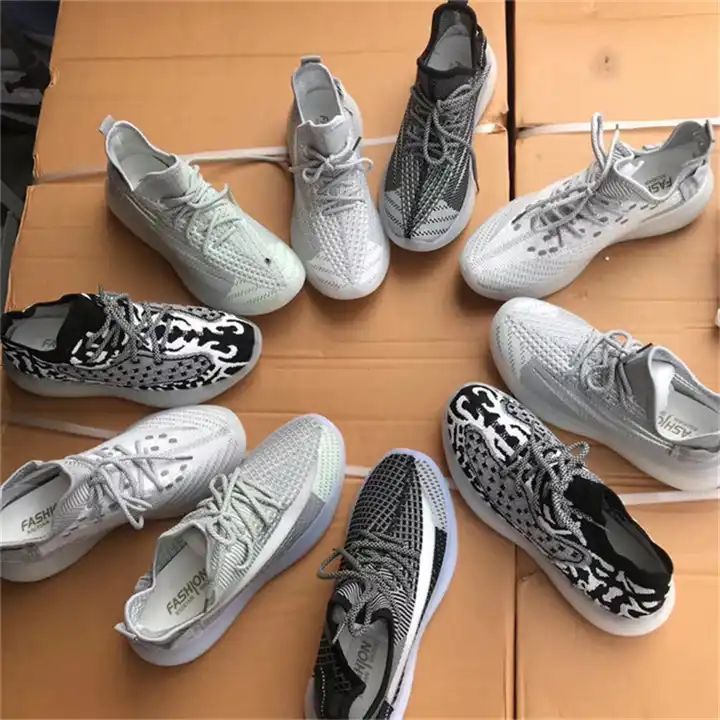 hot sale second-hand discount shoes men liquidation stocks sports shoes wholesale surplus shoes men sneaker