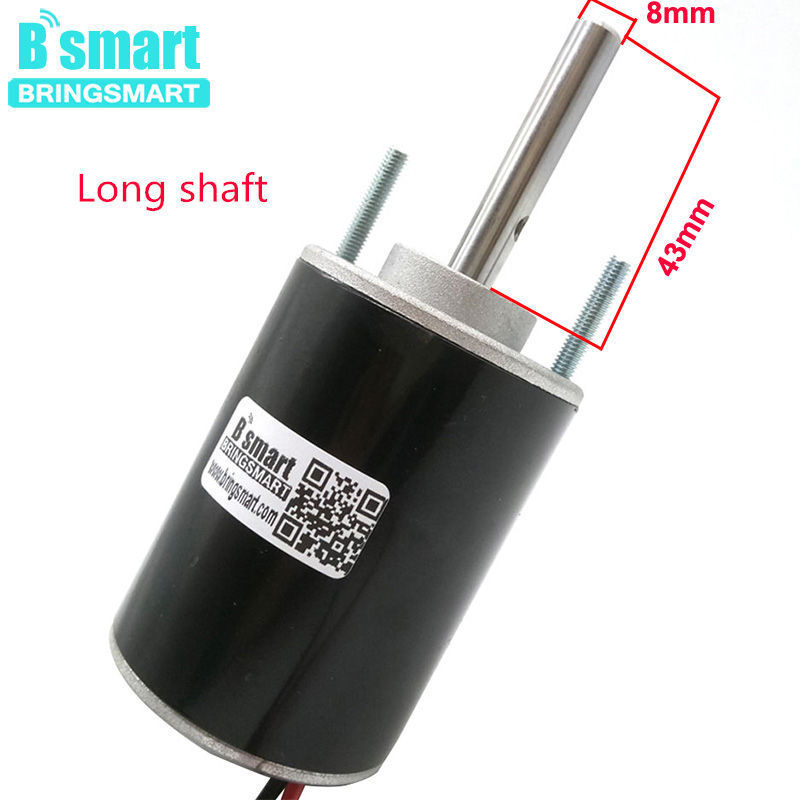 Bringsmart 3420 12V DC motor 24V high speed motor 30W micro speed regulating Small generator positive and negative motor