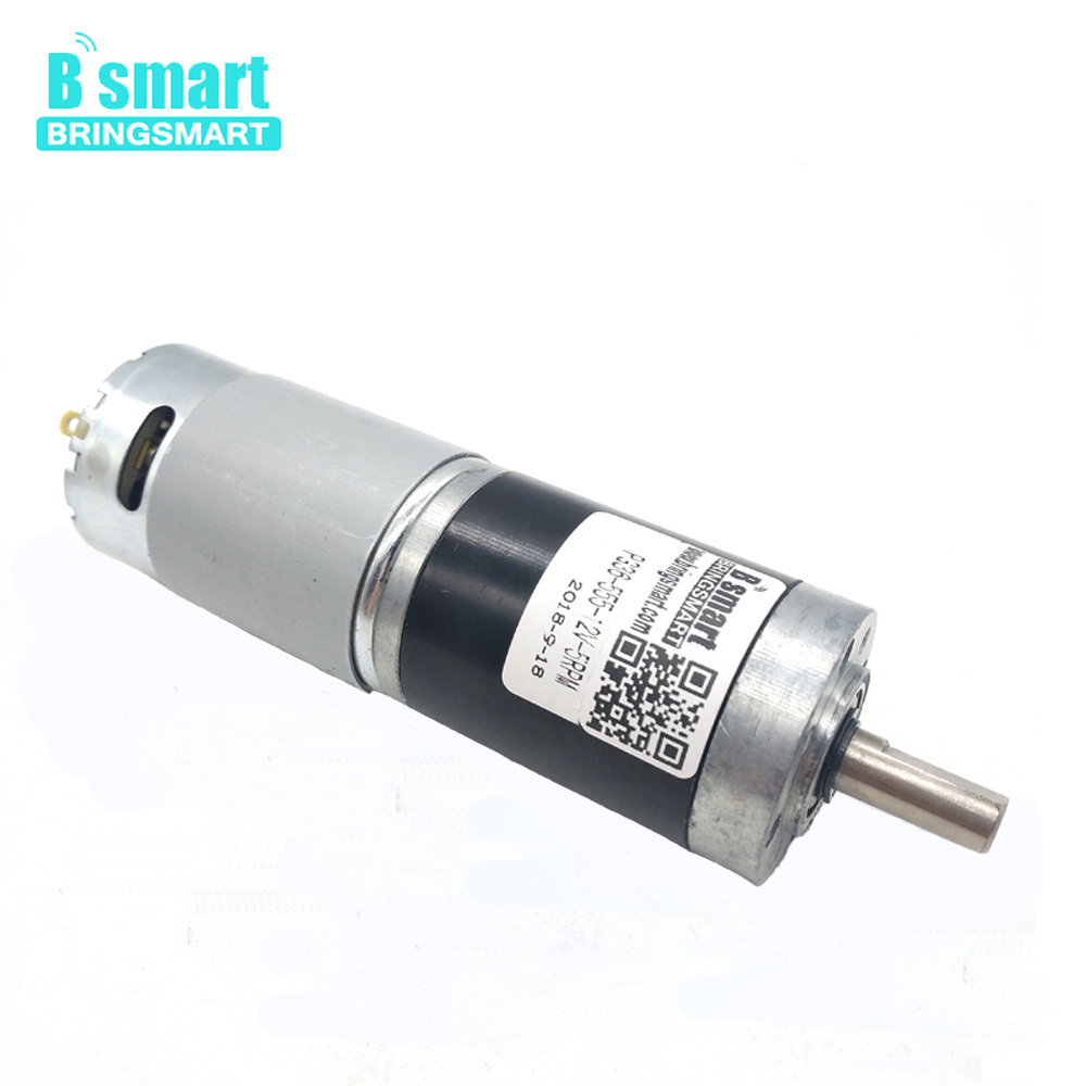 BringSmart PG36-555 12 volt high torque low speed reducer motor for treadmill micro gear motor supplier planetary gear dc motor