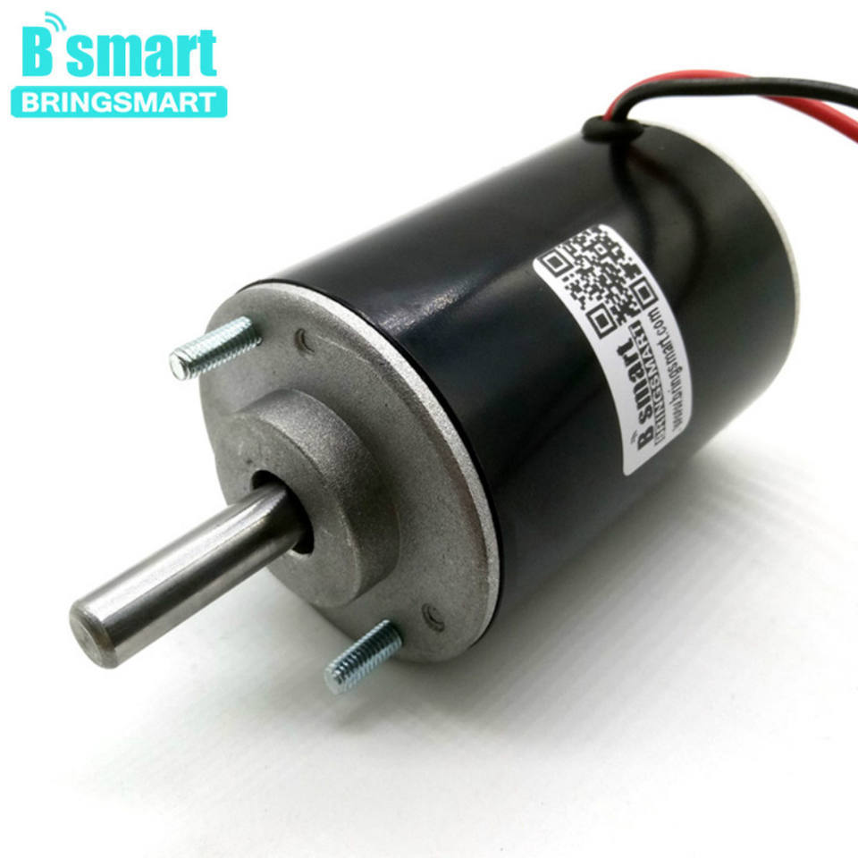 Bringsmart 3420 12V DC motor 24V high speed motor 30W micro speed regulating Small generator positive and negative motor