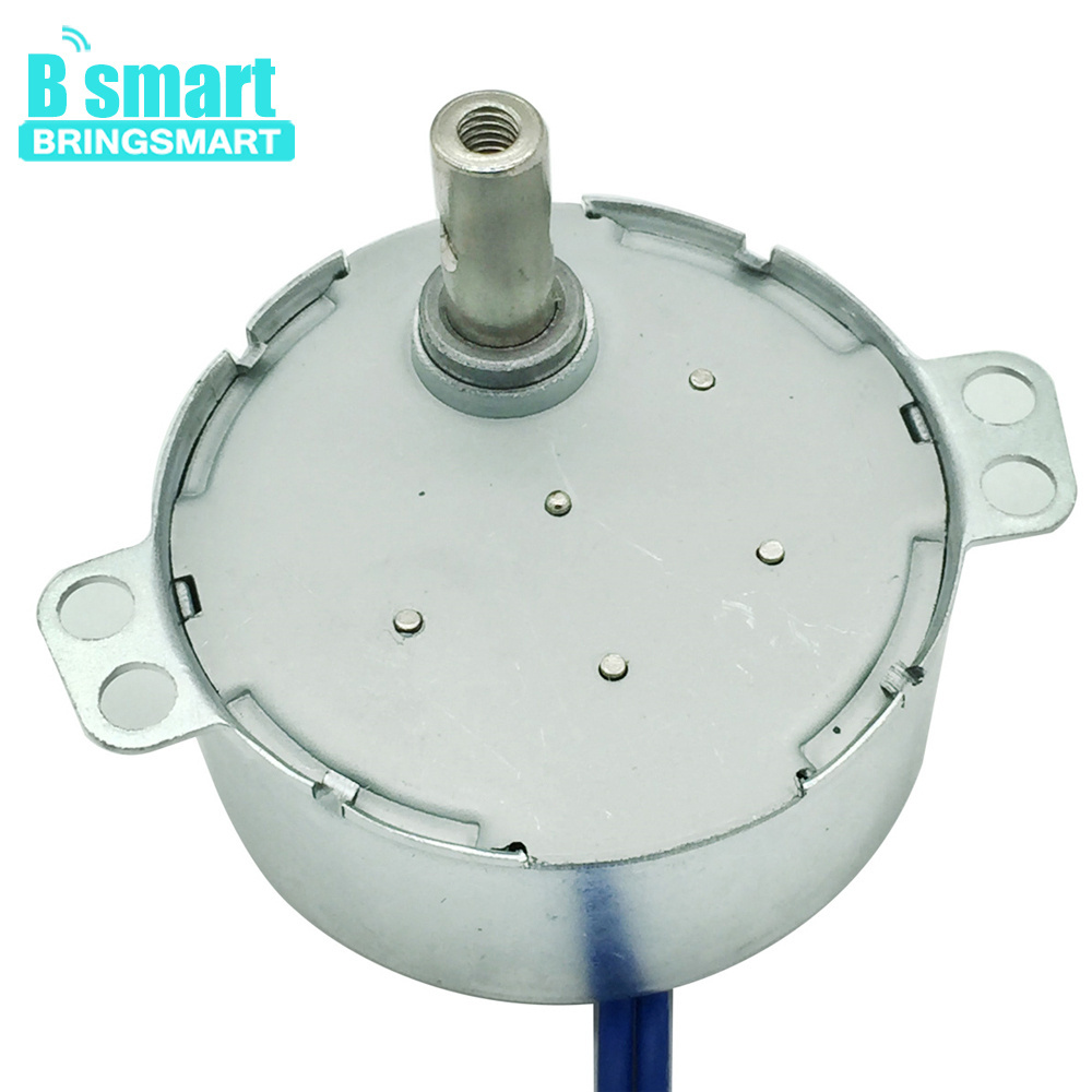 BringSmart 220-240V 50/60Hz 6v ac synchronous motor 4w 1.4 To 63RPM CW/CCW TYC-50 permanent magnet synchronous motors