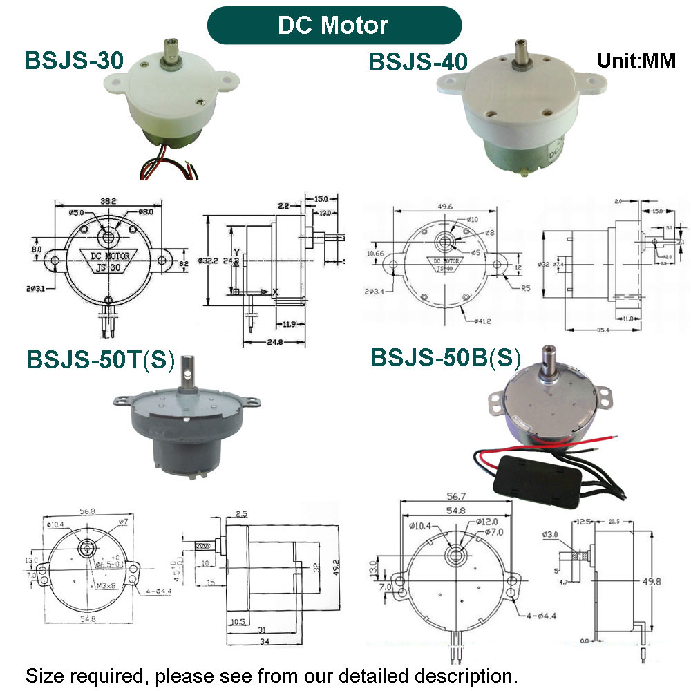 TYC-50 tyc50-10 tyc50 49tyz 49tyj ty49 ty 50 50ktyz 50tyz g synchron Fan Microwave Oven 5- 220V 110V AC Gear Synchronous Motor