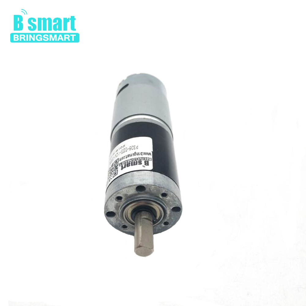 BringSmart PG36-555 12 volt high torque low speed reducer motor for treadmill micro gear motor supplier planetary gear dc motor