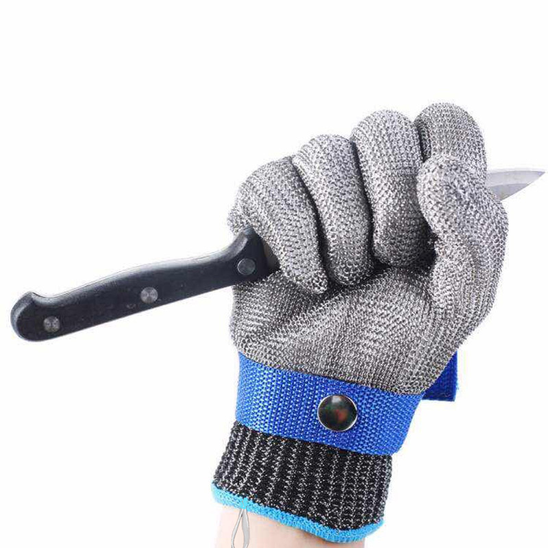 Hot sale mesh stainless steel butcher hand wire cut resistant  gloves safety Work Glove For Cutting meat