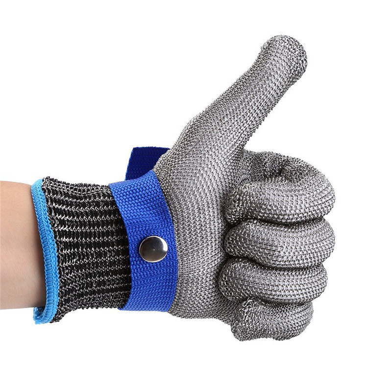 Hot sale mesh stainless steel butcher hand wire cut resistant  gloves safety Work Glove For Cutting meat