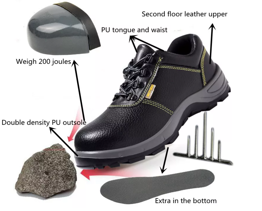 Factory direct selling Anti-Smash Puncture Proof unisex  Working Shoes Workman safty Safety Shoes