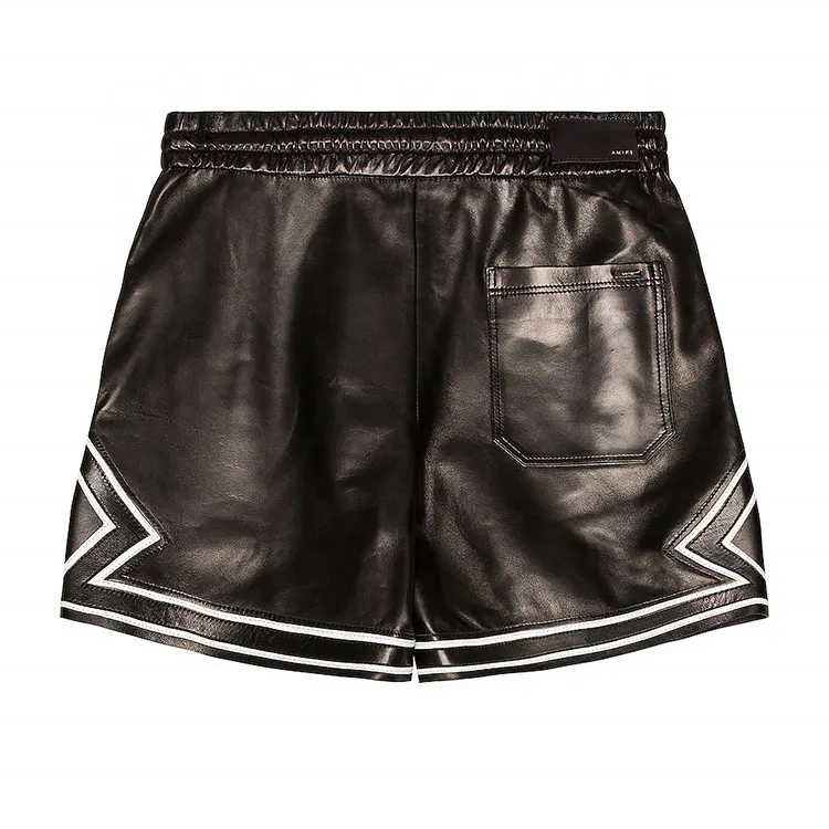 Fashion design high quality custom basketball running gym sports shiny nylon men's shorts