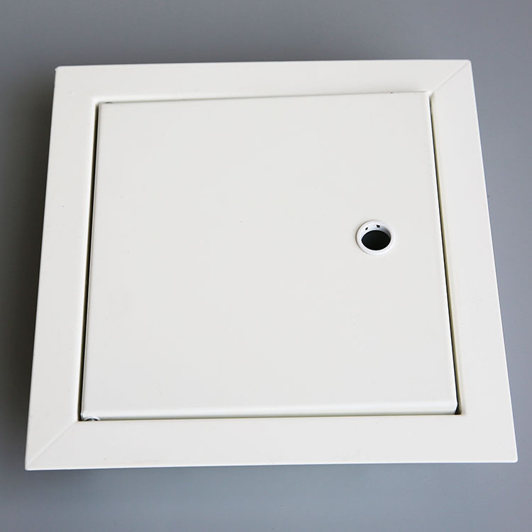 Wholesale 300x300 removable steel fire rated wall hidden white australia type paint access panel with push lock