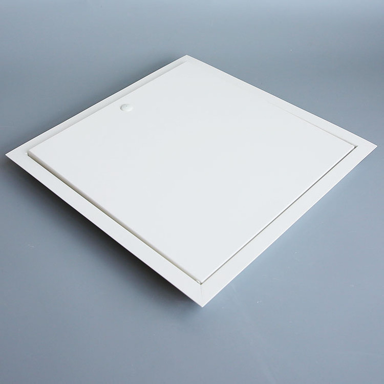 Wholesale 150x150 removable roof Zintec Steel floor panel de acceso ceiling access panel access hatch for wood flooring