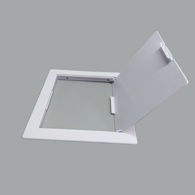 Acoustic Soundproof ABS Roof Ceiling Access Hatch Window Drywall Wall Concealed Ceiling Door Plastic Access Panels with fram