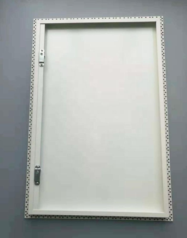 Galvanized Metal Access Panel Trap Door Inspection Door Safe And Durable Ceiling Hinged Lockable Access Panel