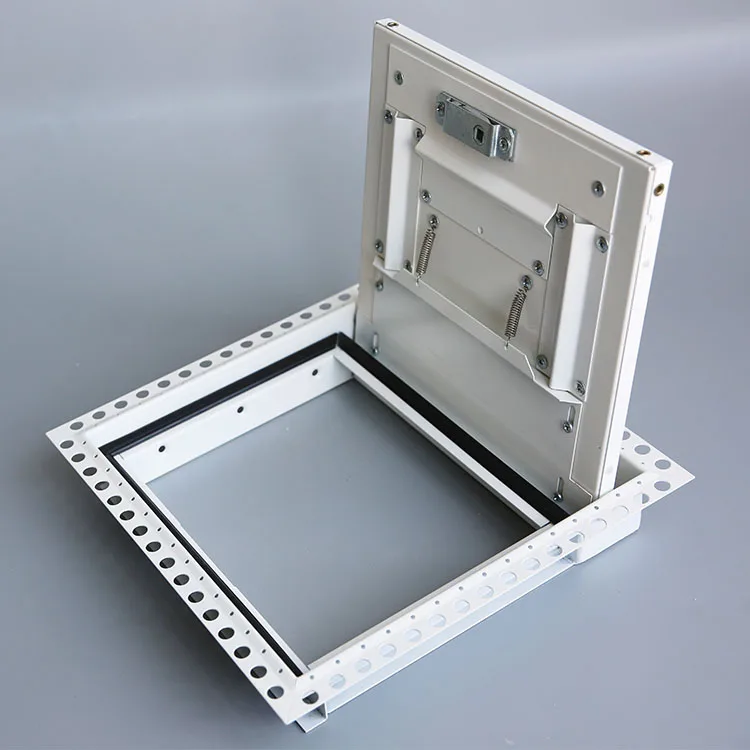 Factory Outlet Removable Standalone Hotel Wall Hidden Gypsum Fireproof Access Panel With Push Lock for Duct Work