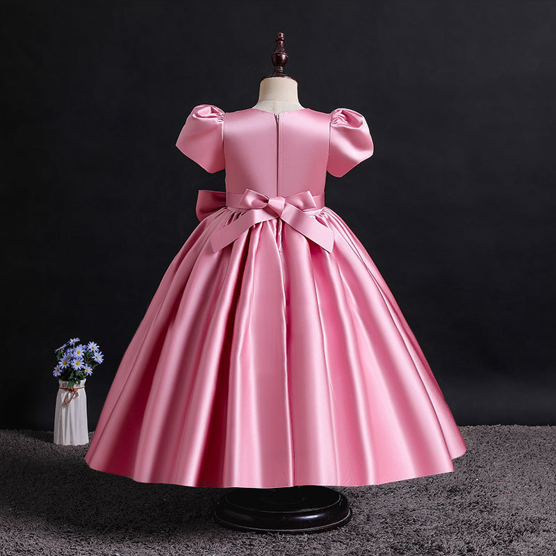 Best Selling Fashion Little Girls Autumn Fancy flower Girls Dresses 2-12 Children Clothing Formal Wedding Party Dress