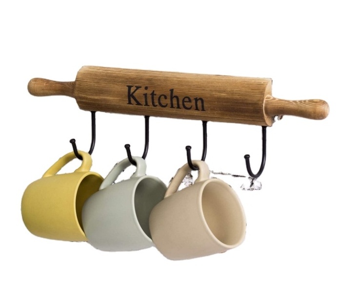 wood organizer decorative wood crafts wall mounted rack for kitchen tools home organizer wall lock shelf with hooks