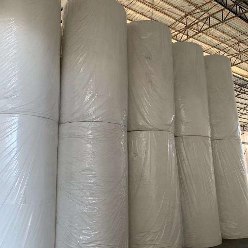 Factory wholesale mother roll toilet paper tissue paper jumbo rolls Toilet Rolls 100% Virgin wood/ Bamboo Pulp Raw Material