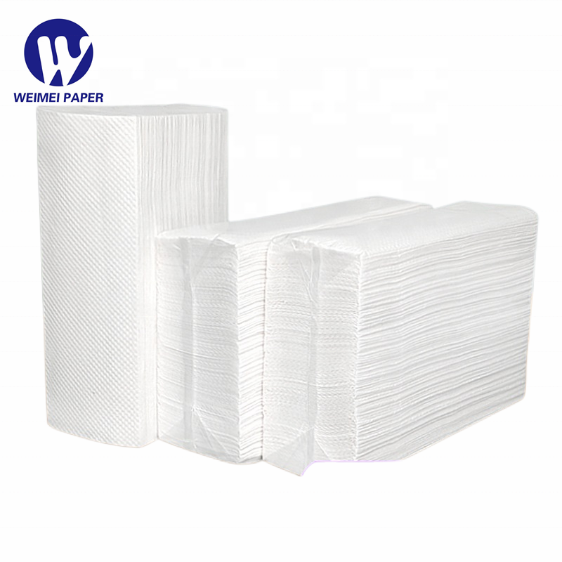 Factory Price Multi Fold High Quality Embossed Paper Hand Towel,Hand Tissue Paper,High Water Absorbent N Fold Hand Paper Towels