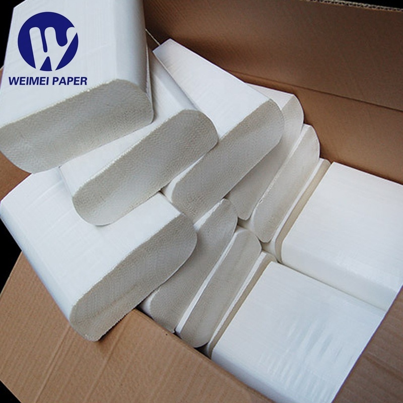 Factory Price Multi Fold High Quality Embossed Paper Hand Towel,Hand Tissue Paper,High Water Absorbent N Fold Hand Paper Towels