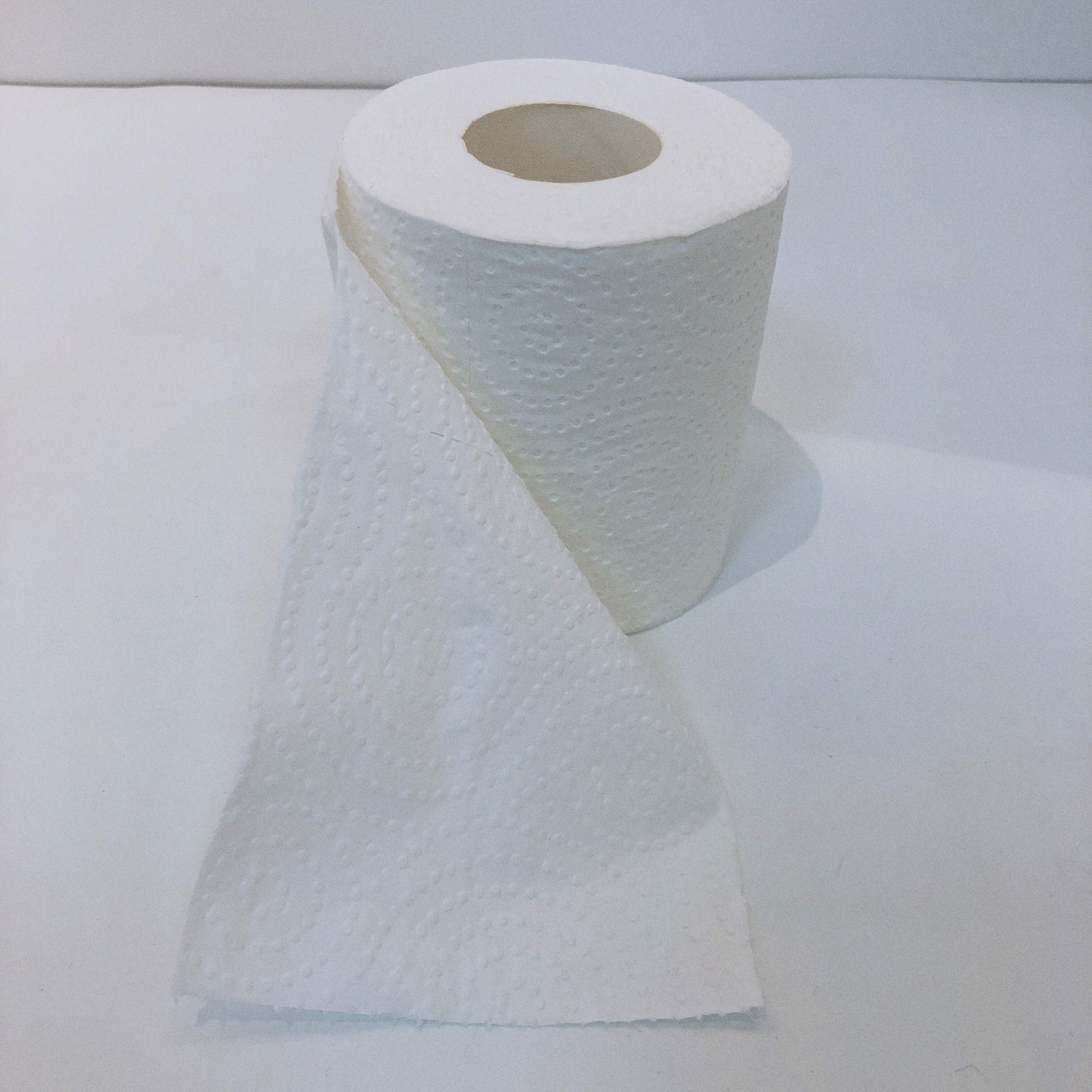 Custom bamboo and wood pulp kitchen paper, high quality and more absorbent roll paper towels