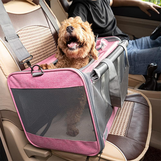 BSCI Custom hot portable travel carrier for dogs cats carrier Sling pet bag travel cat dog bag travel bag