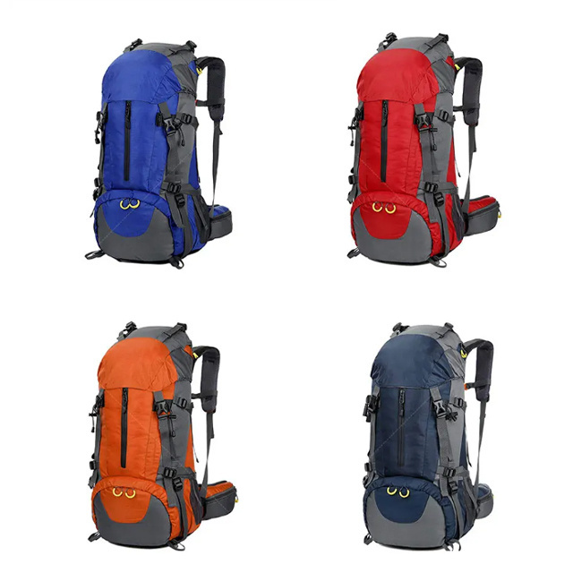 BSCI custom large capacity camping hiking mountain travel bags backpack 65l trekking bag backpack