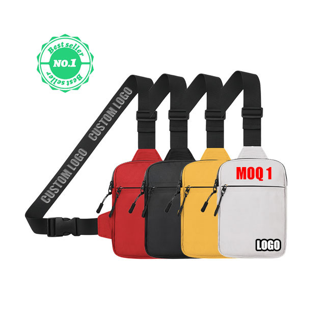 custom girl Nylon Sling unisex Teens Small sport men pouch shoulder side bags for men crossbody bag men's messenger bags