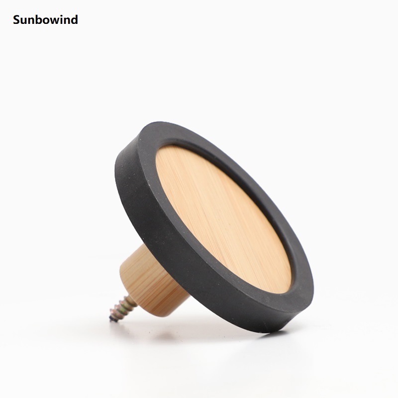 Sunbowind High Quality Creative Bamboo Round Wall Hook