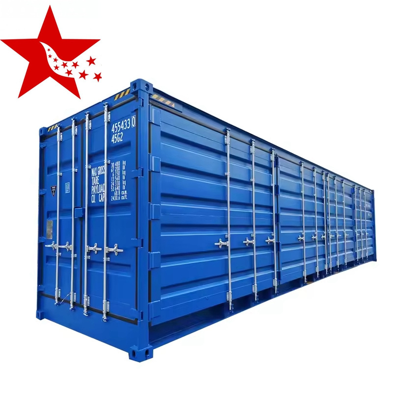 Hot selling 20ft 40ft CSC certified side open shipping container shipping from China to USA Canada