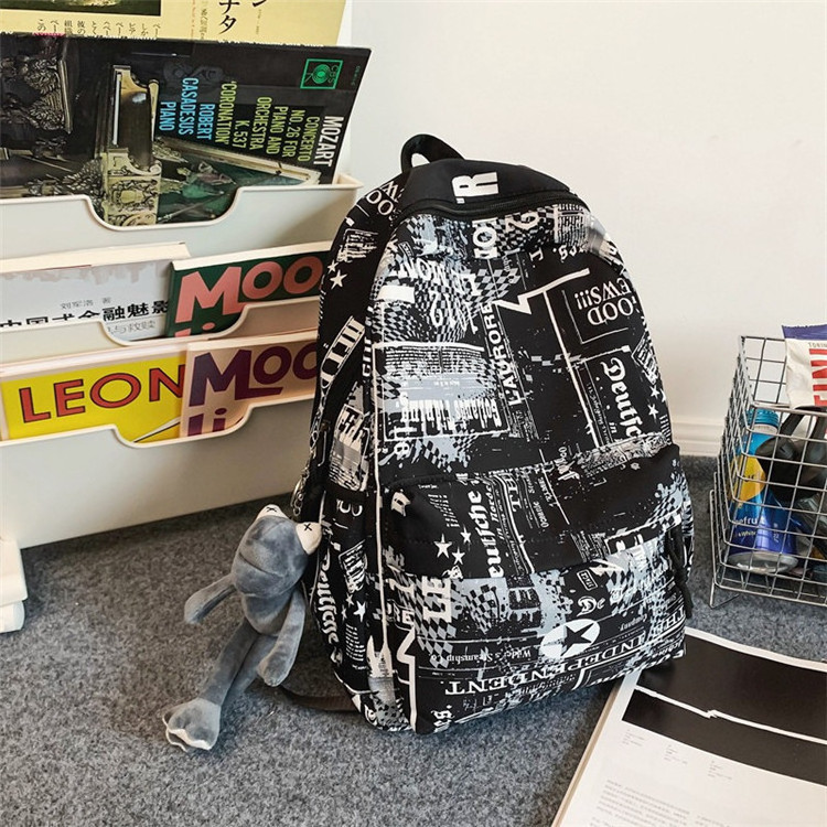 2023 boys backpack light student backpack bags multiple pockets daily use school travel for woman