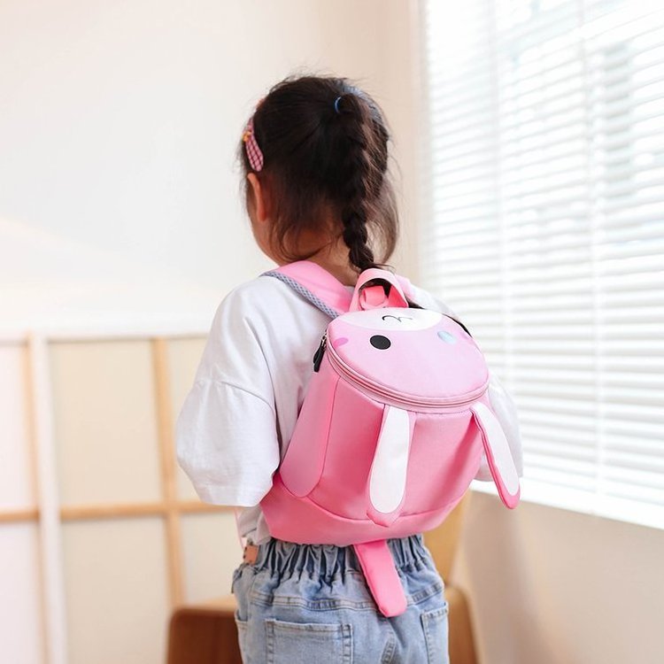 Fashion Girls Travel Small Kids Backpacks New Cute Animal Kids Anti Lost Lightweight Toddler School Bag