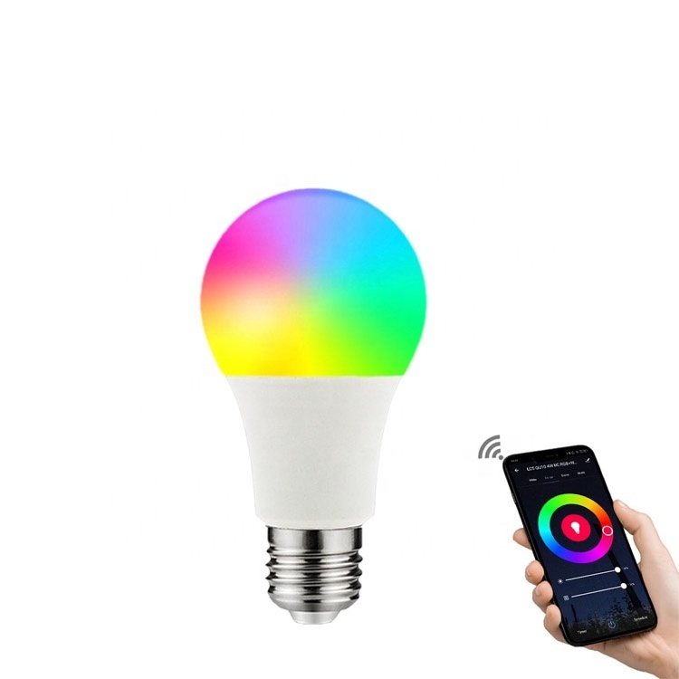 WIFI 12W Alexa Google home light app control smart bulbs Magic Bedside Multi Coloured LED Lights Tuya Smart Bulb