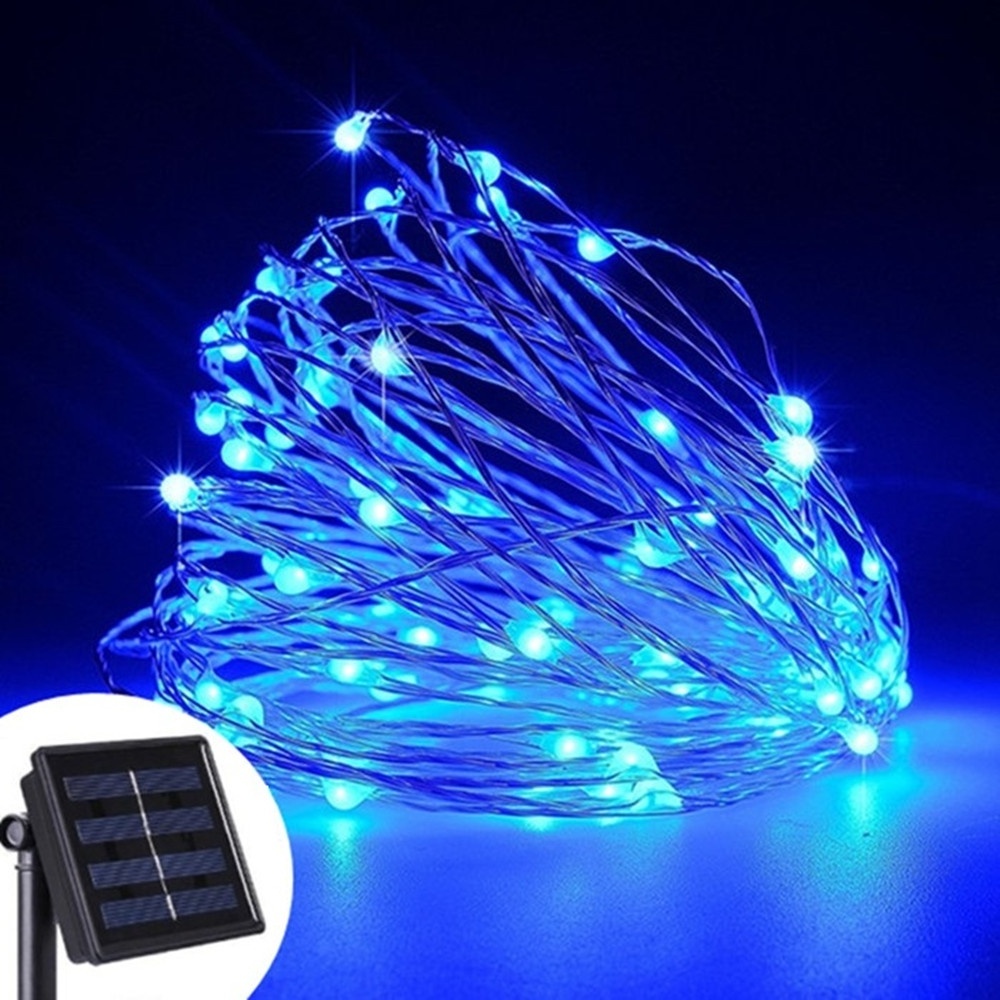 7m/12m/22m/32m LED Outdoor Solar String Lights solar lamp for Fairy Holiday Christmas Party Garland Lighting