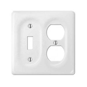 USA Standard Porcelain Ceramic Frames for Retro Wall Switch Socket Outlet Vintage Wall Switch Plate Cover