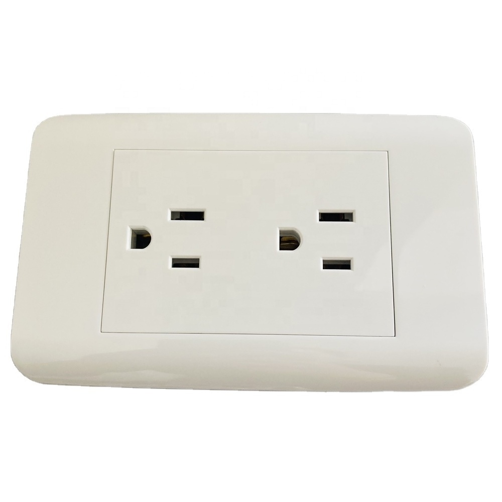 A6 SERIES  American General  Switch Socket US Standard PC Wall Light Electrical Sockets and Switches