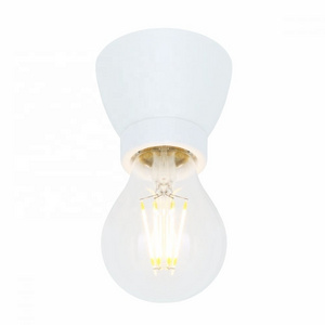 Retro Ceiling Wall Porcelain E27 Electric Edison Light Bulb Holder Vintage Lamp Socket Ceramic Lamp Holder