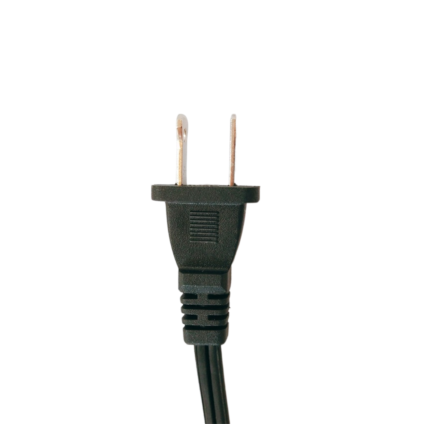 American Canada 2 pin polarized plug extension cord set with inline switch