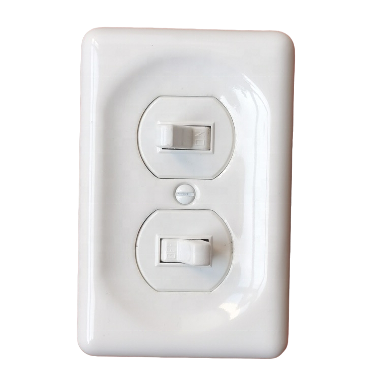 American Standard decorate porcelain cover wall plate Light Switch or Receptacle Outlet Wall Plate