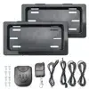 Remote Control Auto Car License Shutter Cover Up Electric Stealth Plate Frame  USA size