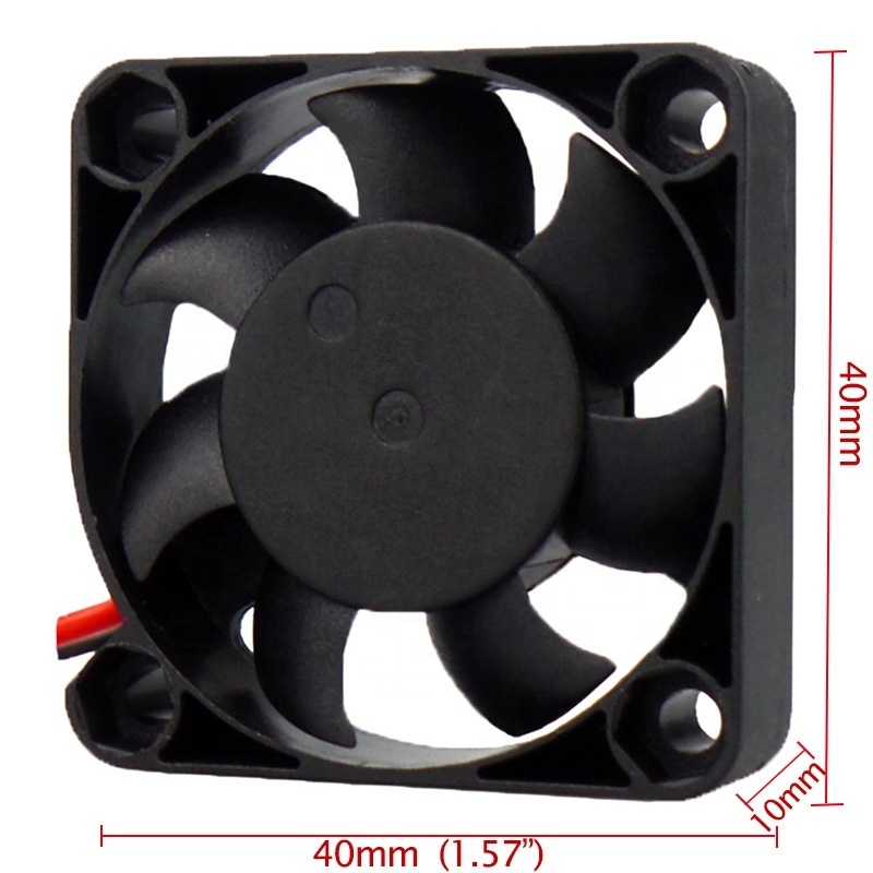 7 blades hydraulic oil 40x40x10mm high speed 40mm mini 5v 12v 24v small cooling 4010 cooler fans