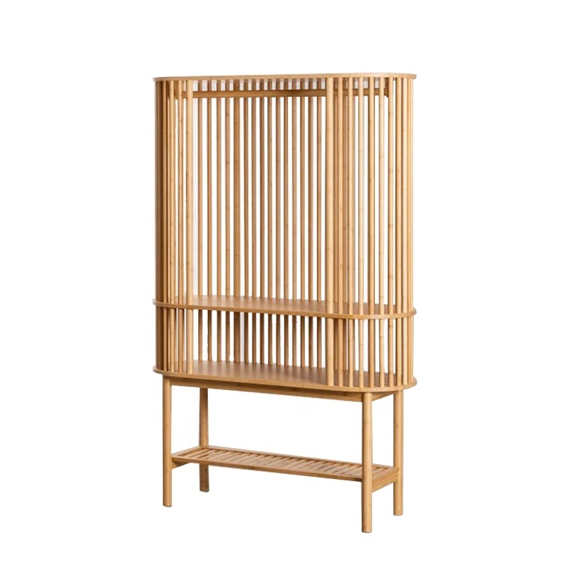 New Design Made Nature Bamboo modern and simple wardrobe bedroom wardrobe room clothes organizer for wardrobe