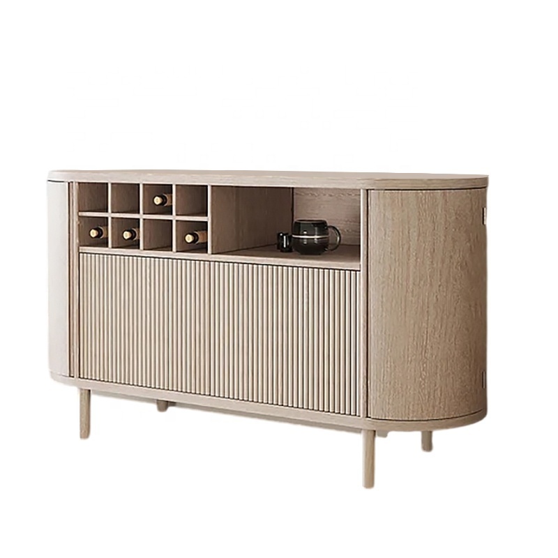 Customized Furniture Bar Showcase PB Melamine Display Cabinet for Dining Room Livingroom