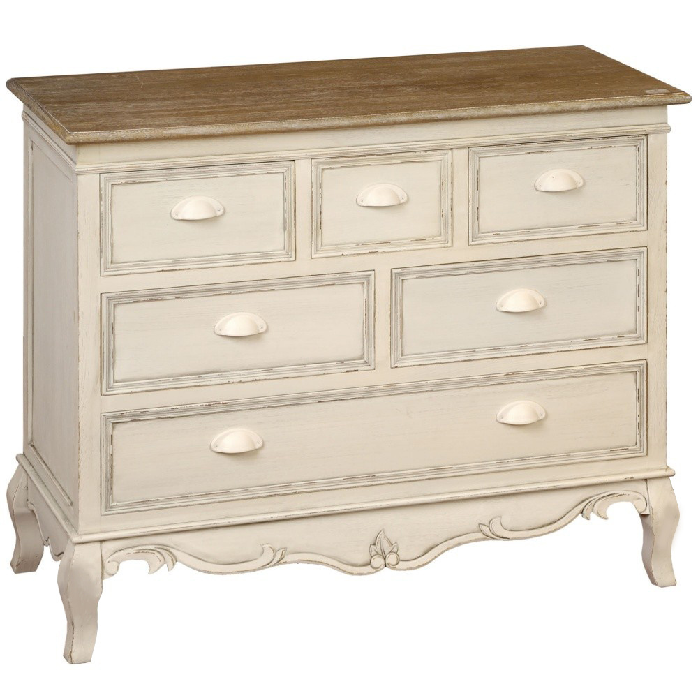 White French Wood Console Dresser with Drawer Luxury Pine Vanity Makeup Table for Apartment Use Assembled Makeup Mirror Included