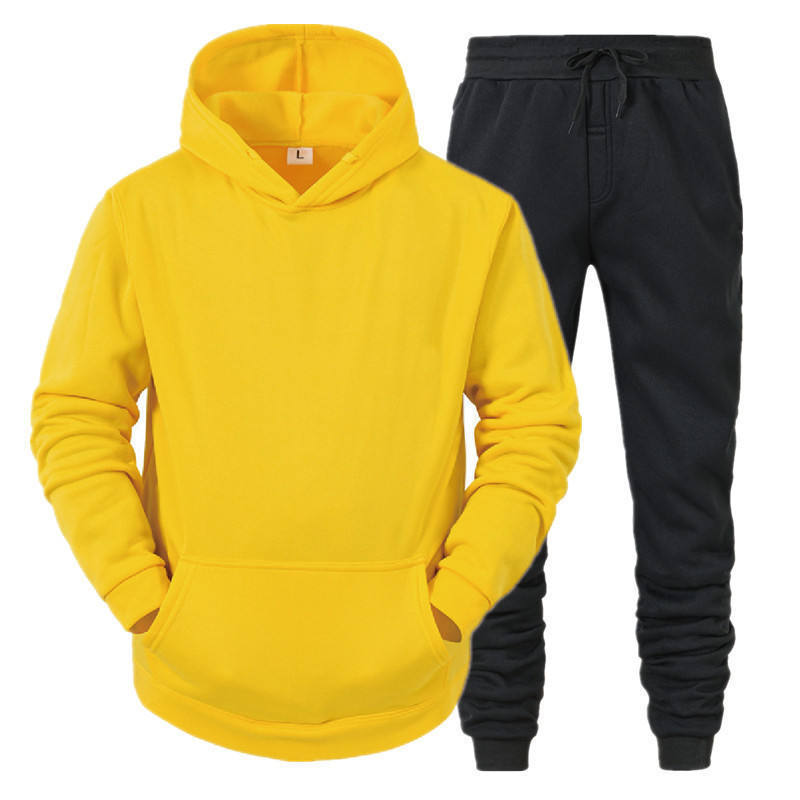 Manufacturer Hoodie Set Men Sweatpants Sets Men Jogger Sweatsuit Plain Sweat Suits Tracksuits for men