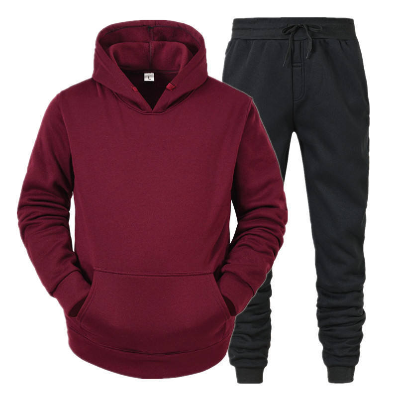 Manufacturer Hoodie Set Men Sweatpants Sets Men Jogger Sweatsuit Plain Sweat Suits Tracksuits for men