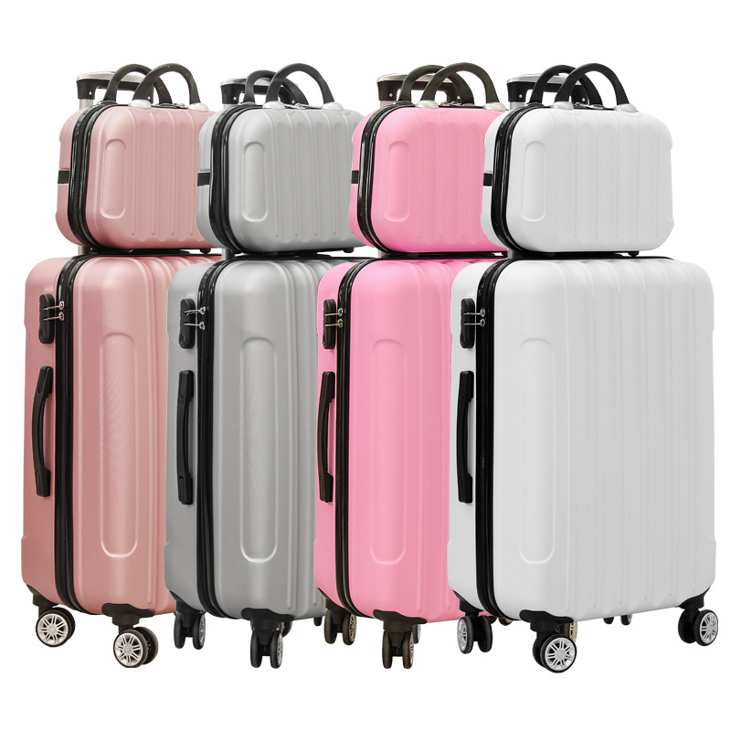 New Model  business suitcase trolley case with universal wheel large capacity code box 20 24 28 inch luggage sets