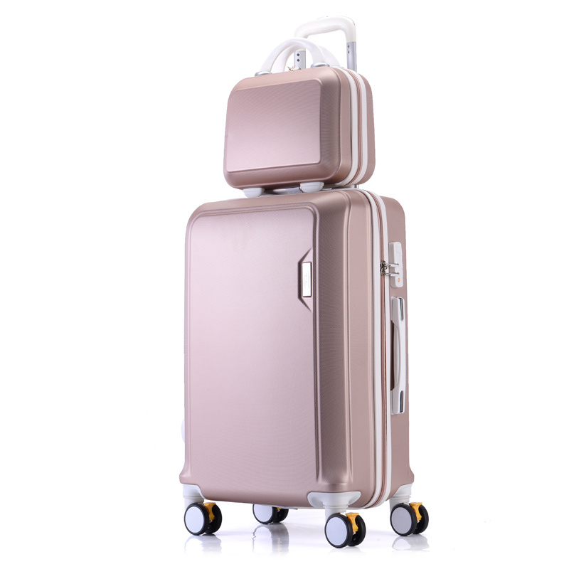 Wholesale new design hardside ABS luggage 3 pcs sets with wheel  Trolley Bags travelling bags luggage for women