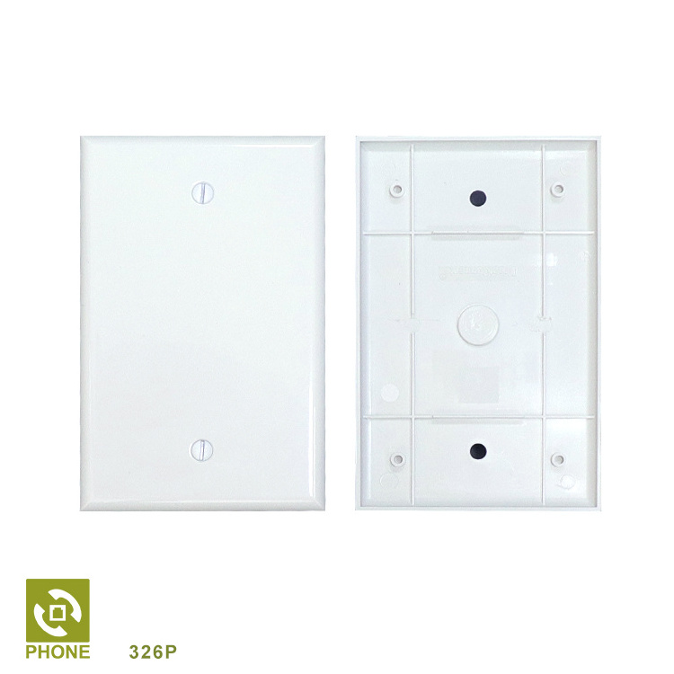 Wall plate Blank US large size 1 Gang