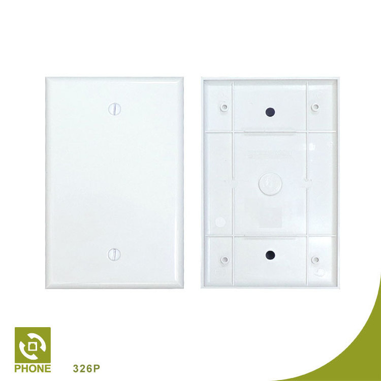 Wall plate Blank US large size 1 Gang