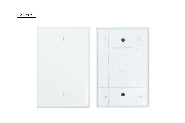 Wall plate Blank US large size 1 Gang