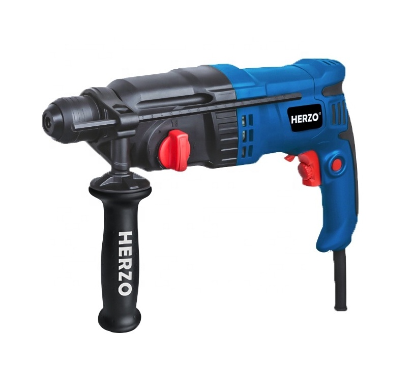 HERZO 26mm 800W Electric Rotary Hammer Drill For Sale Durable Using Variable Speed Rotary Hammer